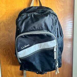 L.L. Bean Fullsize Bookbag/Backpack in Navy Blue